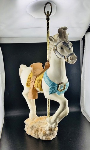 Vintage large carousel horse - carousel,