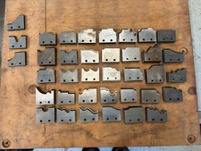 34 Sets Of 50mm Whitehill Profile Knives And Limiters. Spindle Moulder Tooling