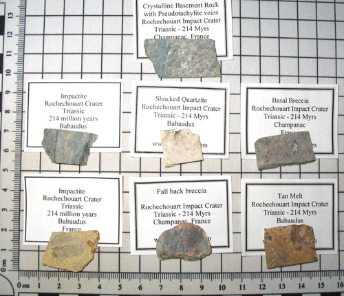 Rochechouart france meteorite - rochechouart,