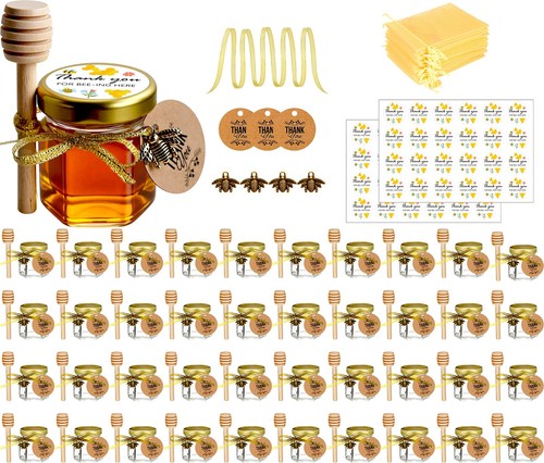 Pack mini honey jars with - 40,