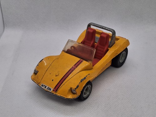 Dinky toys beach buggy - beach, -yellow