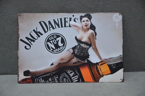 Jack daniel whiskey metal - jack,