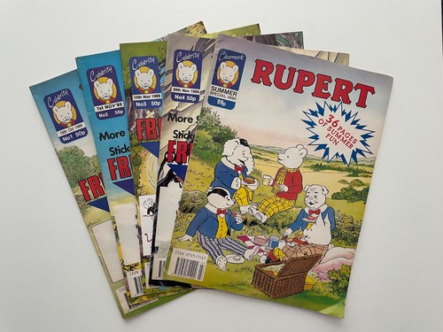 Rupert bear comic - bear, no