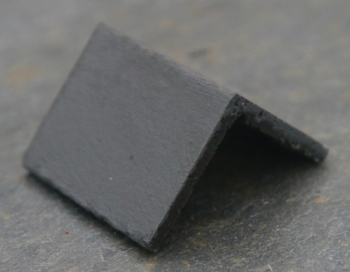 Angled sim slate ridge - ridge, tiles