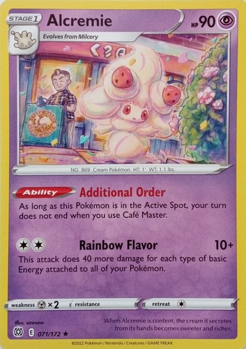 071 172 alcremie rare - 071/172,
