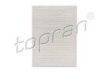 TOPRAN 103 091 Filter, cabin air for AUDI,SEAT,SKODA,VW