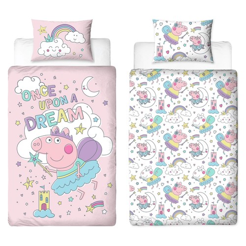 Peppa pig single duvet - peppa,