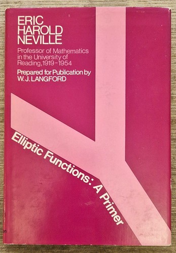 Rare 1st elliptic - ed.,