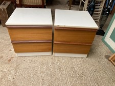 Bedside Cabinet Drawers Table