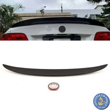 BMW 3 Series E92 Coupe Rear Trunk Boot Spoiler MP Style Gloss Black 2006-