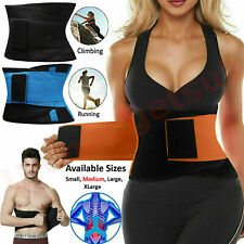 Waist Trainer Cincher Trimmer Sweat Belt Slim Body Shaper Sauna GYM Shapewear UK