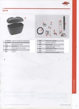 Z390 replacement spindle ø 02x60 mm for side case KAPPA K21N