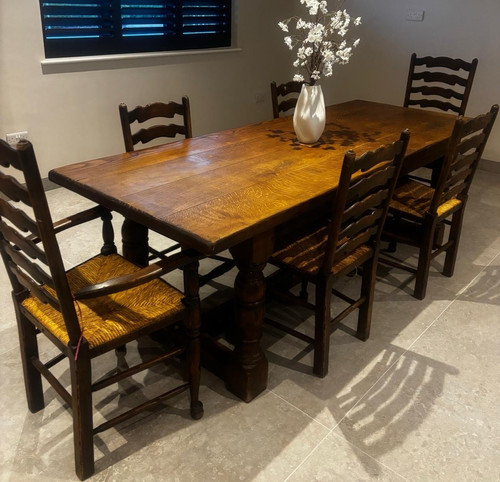Brown oak rectangular - brown,