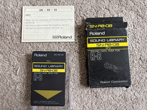 Roland cartridge r8 08 - r8, sn-r8-08