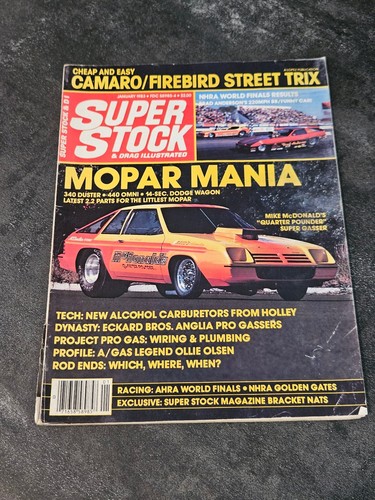 Super stock drag illustrated - drag,