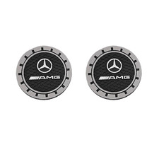 2Pcs Car Cup Mat AMG Holders
