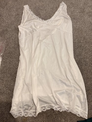 Vintage andra white satin - vintage,