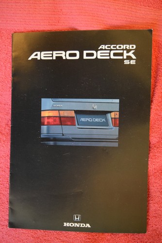 Honda accord aero deck - accord,