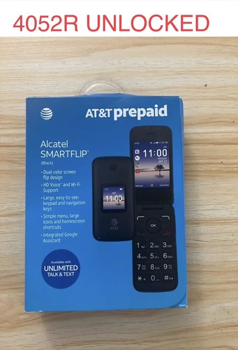 New alcatel smartflip 4052r - -alcatel,