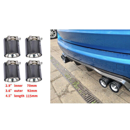 Carbon fibre exhaust - carbon,