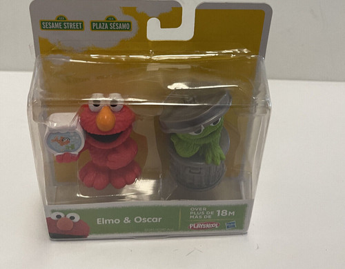 Sesame street figures - street, elmo