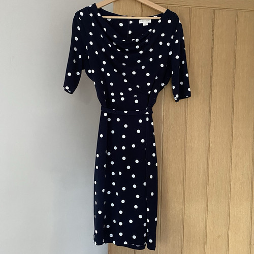 Monsoon navy blue polka dot - monsoon,