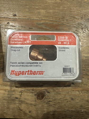 Hypertherm 85a drag cut - drag,