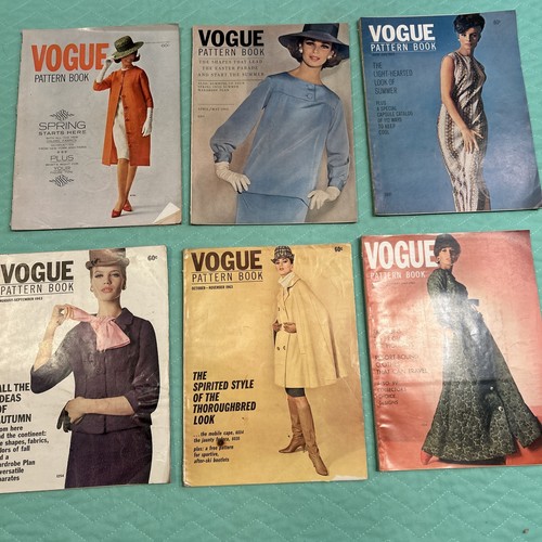 Lot vogue pattern book - 6,