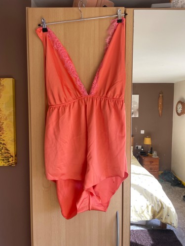 Ann summers orange halter - ann, neck