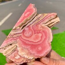 230G Rhodochrosite Crystal Slab Slice AAA+ Love / Compassion / Light Argentina