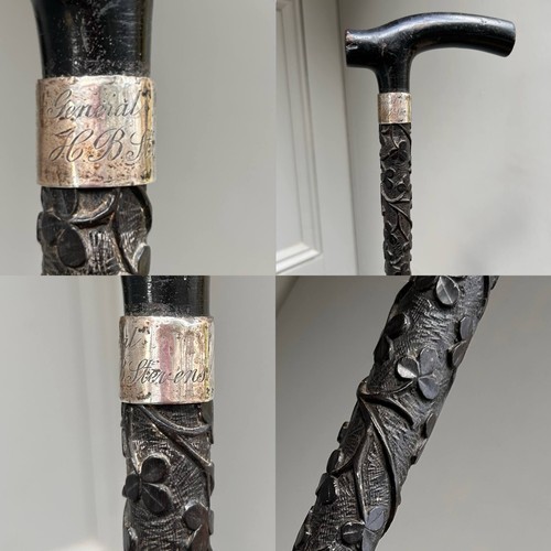 Antique walking stick - walking, henry