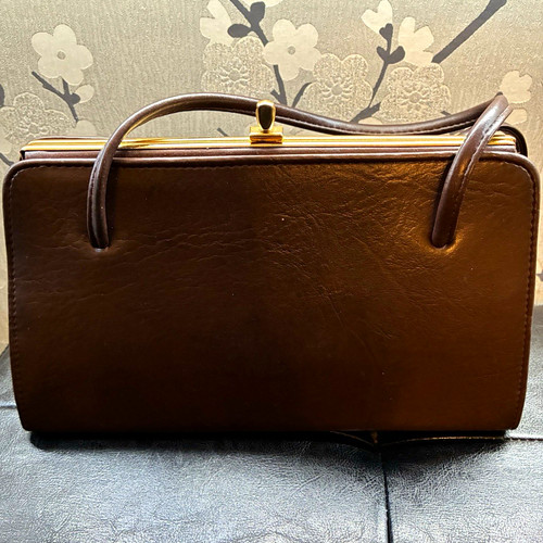 Maclaren brown leather top - maclaren,