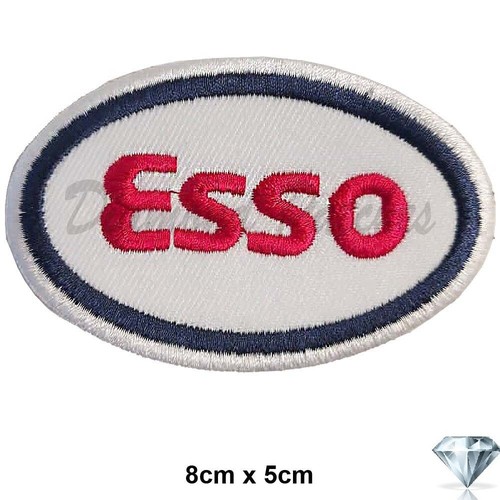 Esso embroidery patch iron sew