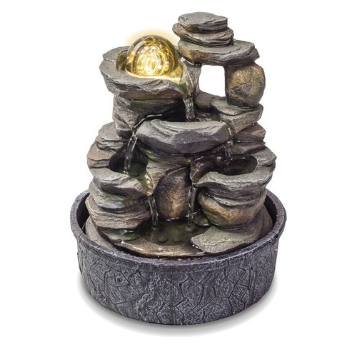 Calming water fountain feature - calming,