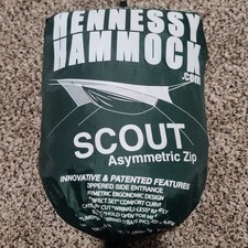 Hennessy Hammock Scout Camping Hammock Asymmetrical Zip