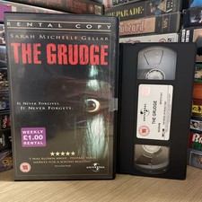 THE GRUDGE - Big Box Ex-rental VHS - Sarah Michelle Gellar - Horror