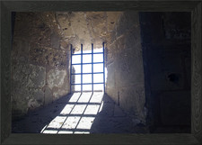 Historical prison window