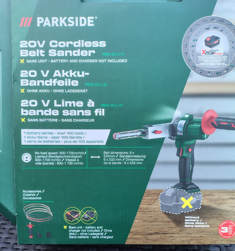 Parkside 20v cordless - parkside,