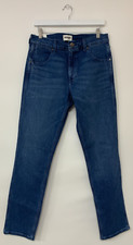 Men's Wrangler  Jeans Greensboro 803 Regular Straight  Stretch Blue Size W32-L34