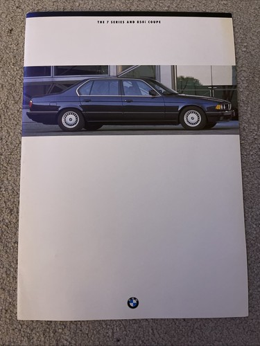 Bmw series and 850i - bmw, 7