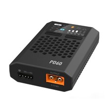 60W 6A PD60 PD/QC 2.0/3.0 RC Battery Balance Charger USB-C Type for 1-4S Lipo
