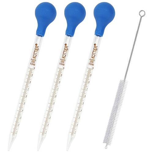 3pcs 10ml graduated liquid - graduated,