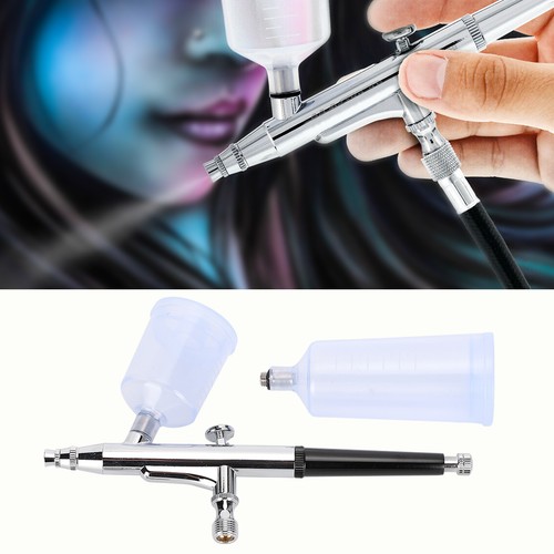 Double pot airbrush set art - pot,