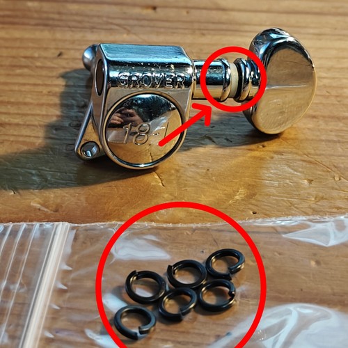 New metal spring - new, washers