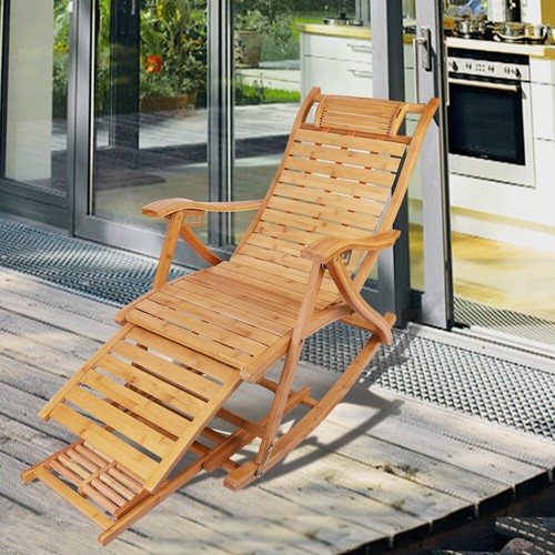 Garden rocking chair wooden - garden,