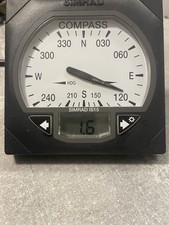 SIMRAD IS15 COMPASS Instrument Display Unit 22092126 IS 15 f/ Robnet System