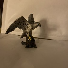 Schleich Peregrine Falcon Like Peculiar Children Rare Bird Model