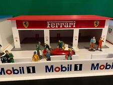 1:32 Scale Ferrari  3x Car Pit Garage Building Scalextric Carrera F1 GT Le Mans