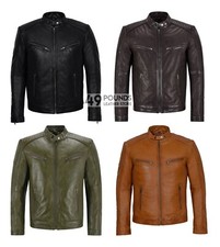 SPEEDWAY Men Leather Jacket