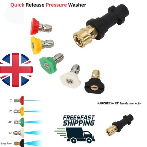Quick release pressure washer - pressure,